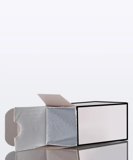 Boite classique pour flacon de parfum