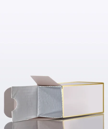 Boite classique pour flacon de parfum